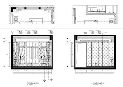 福州百督府一层客房立面图