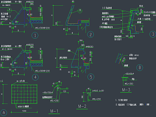 檐口节点CAD施工图，檐口节点CAD建筑图纸下载