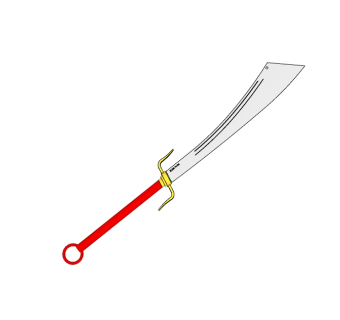 冷兵器刀草图大师模型下载，刀sketchup模型下载
