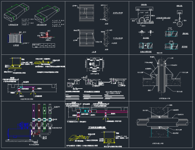 最新中央空调CAD图例，中央空调CAD图纸下载