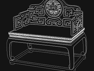 明清中式古典家具之椅子类施工图CAD图纸
