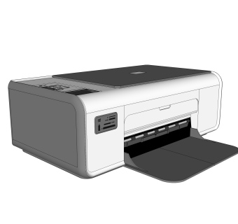 现代打印机su模型，日用电器skb文件下载
