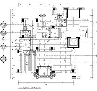 缘城新缘园别墅户型施工图CAD下载、别墅户型施工图CAD下载