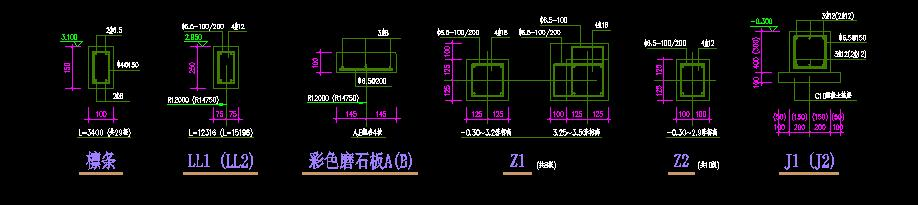 亭廊CAD施工图，亭廊CAD图纸下载