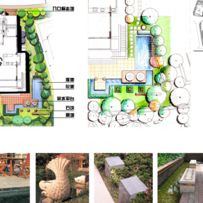 别墅庭院景观设计方案文本