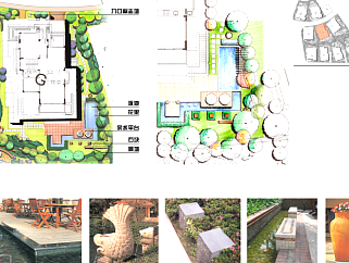 别墅庭院景观设计方案文本