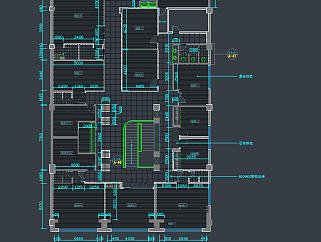 餐厅餐饮空间CAD施工图下载、餐厅餐饮空间dwg文件下载