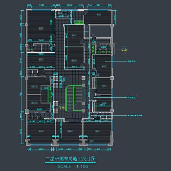 餐厅餐饮空间CAD施工图下载、餐厅餐饮空间dwg文件下载