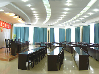 现代检察院会议室CAD设计图，会议室CAD施工图纸下载