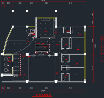 全套奢华别墅cad施工图，别墅建筑施工图纸下载