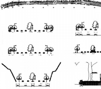 道路断面详图