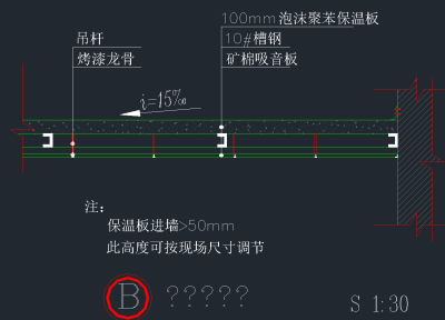 矿棉板石膏板节点大样图楼梯节点施工图，节点大样CAD施工图纸下载