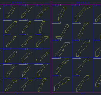踢脚线素材大全CAD图库，踢脚线CAD图纸下载