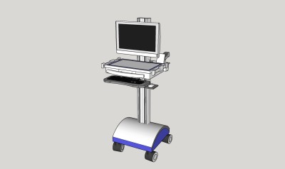  现代医疗器材草图大师模型，医疗器材sketchup模型