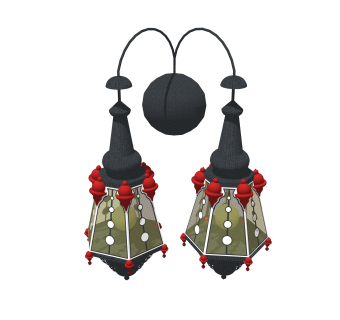 欧式壁灯草图大师模型，壁灯SKB文件下载