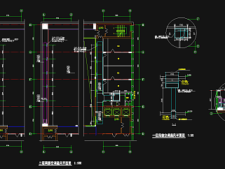 某综合楼暖通全套施工图纸，暖通CAD建筑设计图纸下载