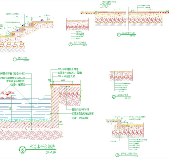 各种基础做法图施工图cad下载