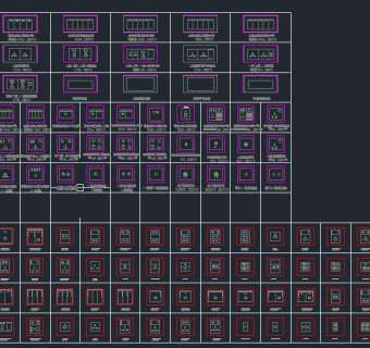 CAD图库电器开关素材下载、dwg图库电器开关素材下载