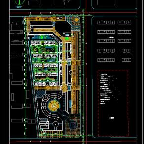 整套小区规划平面图CAD图纸下载