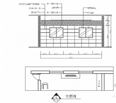 [浙江]现代消防<a href=https://www.yitu.cn/su/8159.html target=_blank class=infotextkey>楼</a>室内<a href=https://www.yitu.cn/su/7590.html target=_blank class=infotextkey>设计</a>装修施工图接待<a href=https://www.yitu.cn/sketchup/canting/index.html target=_blank class=infotextkey><a href=https://www.yitu.cn/su/7825.html target=_blank class=infotextkey>餐厅</a></a>立面图