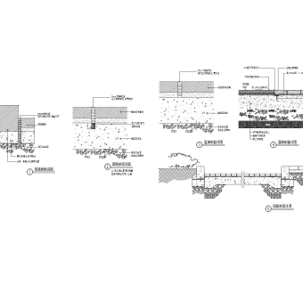 园路CAD剖面工程图纸免费下载