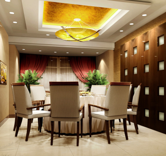 多福肥牛火锅设计施工图，火锅店CAD施工图纸下载