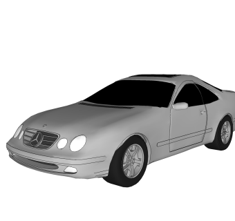 现代汽车免费su模型，现代汽车skp模型下载