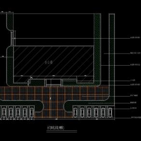 单位绿化及屋顶花园绿化设计图，屋顶花园cad设计图纸下载