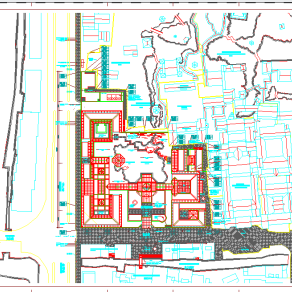 苏州博物馆全套CAD-大师贝聿铭建筑下载、苏州博物馆全套dwg文件下载