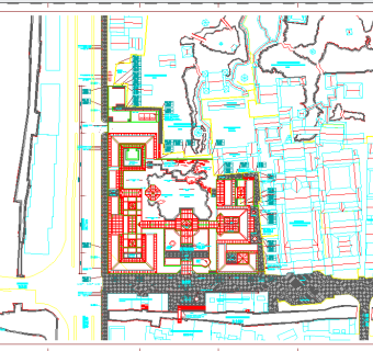 苏州博物馆全套CAD-大师贝聿铭建筑下载、苏州博物馆全套dwg文件下载