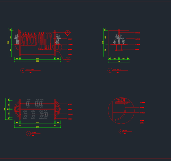 原创全套服装店货架CAD图纸，服装店CAD图纸下载