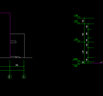食堂浴室建筑设计方案，食堂CAD图纸下载