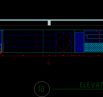 酒店海洋娱乐中心餐厅施工图，餐厅CAD图纸下载