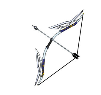 弓箭skp文件下载，弓箭sketchup模型免费下载
