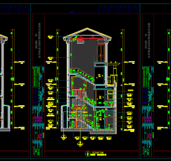 样板房cad施工图，样板房CAD施工图纸下载