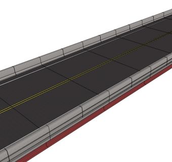 现代桥梁草图大师模型，桥梁SU模型下载