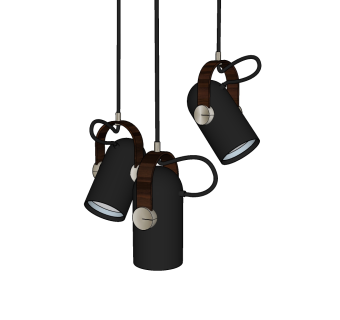  现代筒灯射灯SU模型，筒灯射灯草图大师模型下载