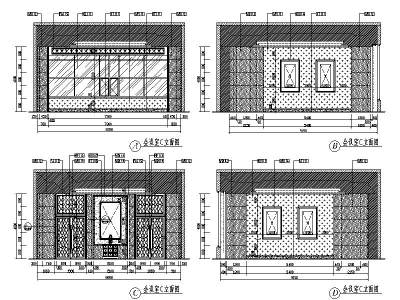 [成都]原生态中式风格茶坊室内<a href=https://www.yitu.cn/su/7590.html target=_blank class=infotextkey>设计</a>立面图