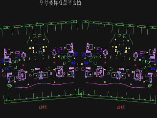 上海某大型小區規劃總圖CAD圖下載