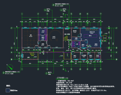 小型现代幼儿园建筑施工图，幼儿园CAD建筑图纸下载