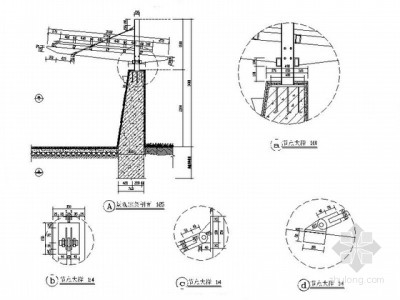 景观<a href=https://www.yitu.cn/su/7784.html target=_blank class=infotextkey>廊架</a>详图 