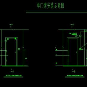 各系统设备安装大样图施工图其他CAD图纸