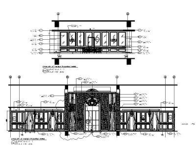 [辽宁]欧式<a href=https://www.yitu.cn/sketchup/shoulouchu/index.html target=_blank class=infotextkey>售<a href=https://www.yitu.cn/su/8159.html target=_blank class=infotextkey>楼</a>处</a>及会所<a href=https://www.yitu.cn/su/7590.html target=_blank class=infotextkey>设计</a>立面图