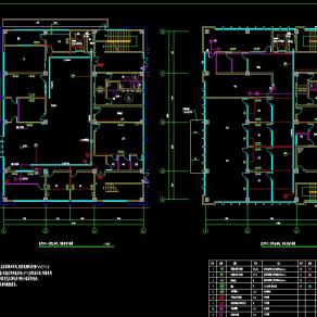养老院福利院弱电智能化施工图CAD图纸
