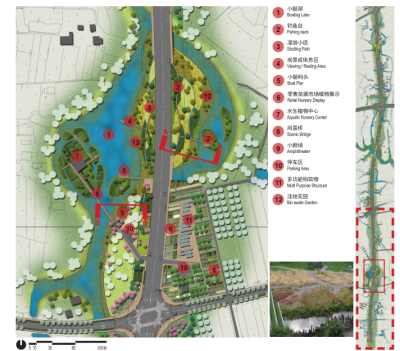 [江苏]<a href=https://www.yitu.cn/sketchup/huayi/index.html target=_blank class=infotextkey>花</a>海大道<a href=https://www.yitu.cn/su/7029.html target=_blank class=infotextkey>道路景观</a><a href=https://www.yitu.cn/su/7590.html target=_blank class=infotextkey>设计</a>（生态，苗圃市场）B-3 <a href=https://www.yitu.cn/su/7392.html target=_blank class=infotextkey>平面</a>图