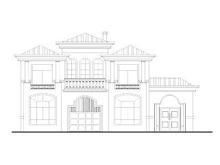 30套二层别墅CAD建筑施工图