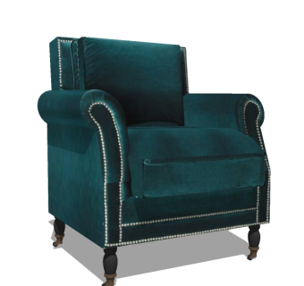 后现代布艺单人沙发su模型,单人沙发sketchup模型下载