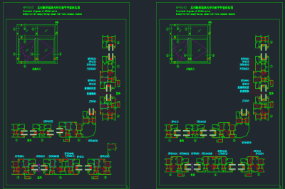 推拉窗铝合金型材剖面图施工图节点图，推拉窗铝合金型材剖面图建筑图纸下载