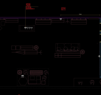 网红轻奢服装店CAD施工图，服装店工程设计图下载