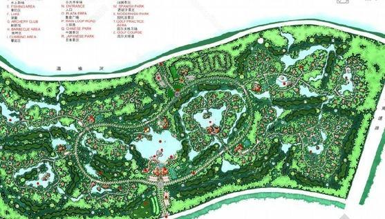 [北京]生态休闲度假中心景观概念规划方案